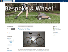 Tablet Screenshot of bespokeandwheel.com